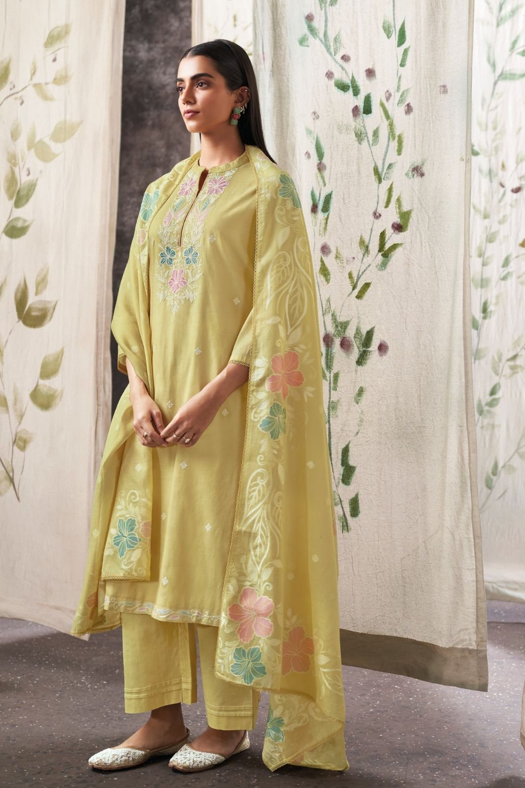 Ganga Fashion Jezra S4822 Premium Pure Mul Suit S4822-B