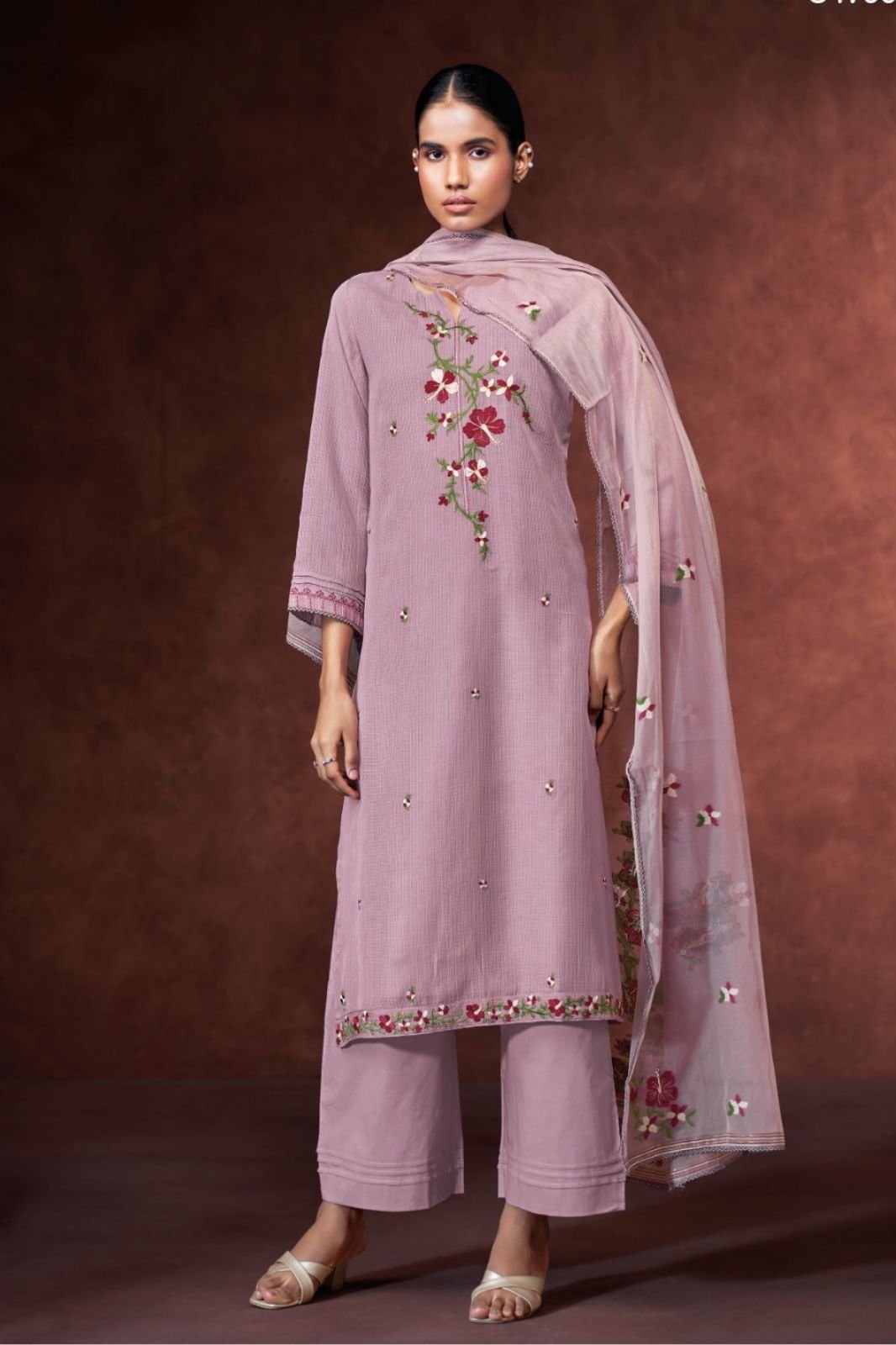 Ganga Fashion Keterine S4799 Pure Kota Ladies Suit S4799-A