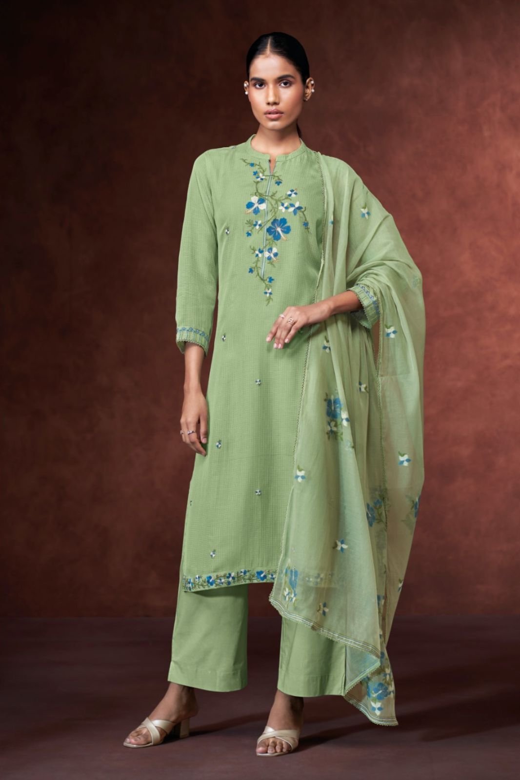 Ganga Fashion Keterine S4799 Pure Kota Ladies Suit S4799-B