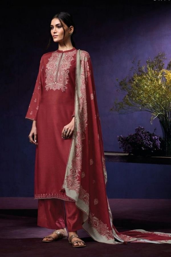 Ganga Fashion Larya S4774 Premium Cotton Suit S4774-B