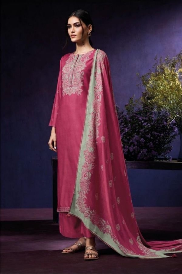 Ganga Fashion Larya S4774 Premium Cotton Suit S4774-C
