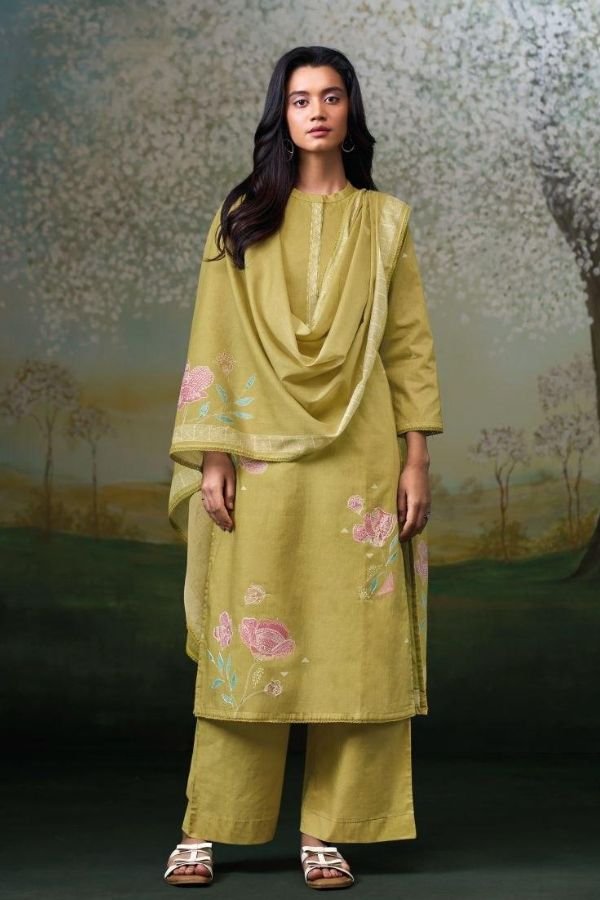 Ganga Fashion Mivelle S4732 Premium Cotton Suit S4732-A