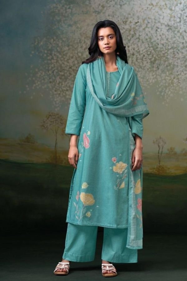 Ganga Fashion Mivelle S4732 Premium Cotton Suit S4732-B