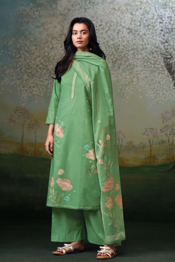 Ganga Fashion Mivelle S4732 Premium Cotton Suit S4732-D