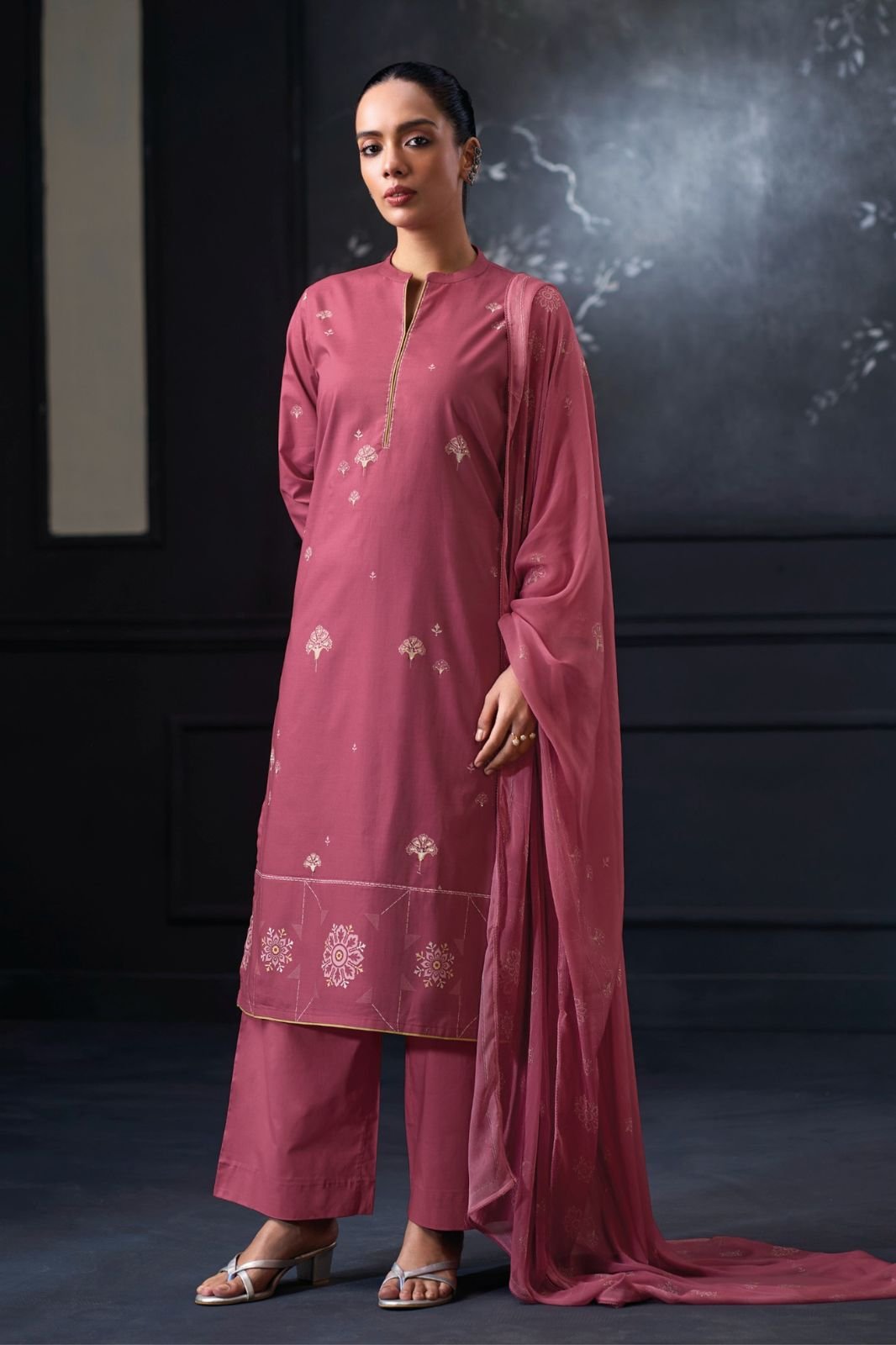 Ganga Fashion Mrinali S4827 Premium Cotton Suit S4827-A
