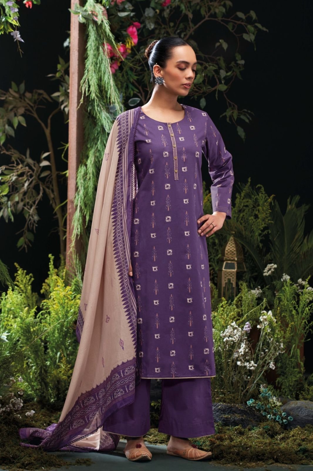 Ganga Fashion Nityasha S4756 Premium Cotton Suit S4756-A