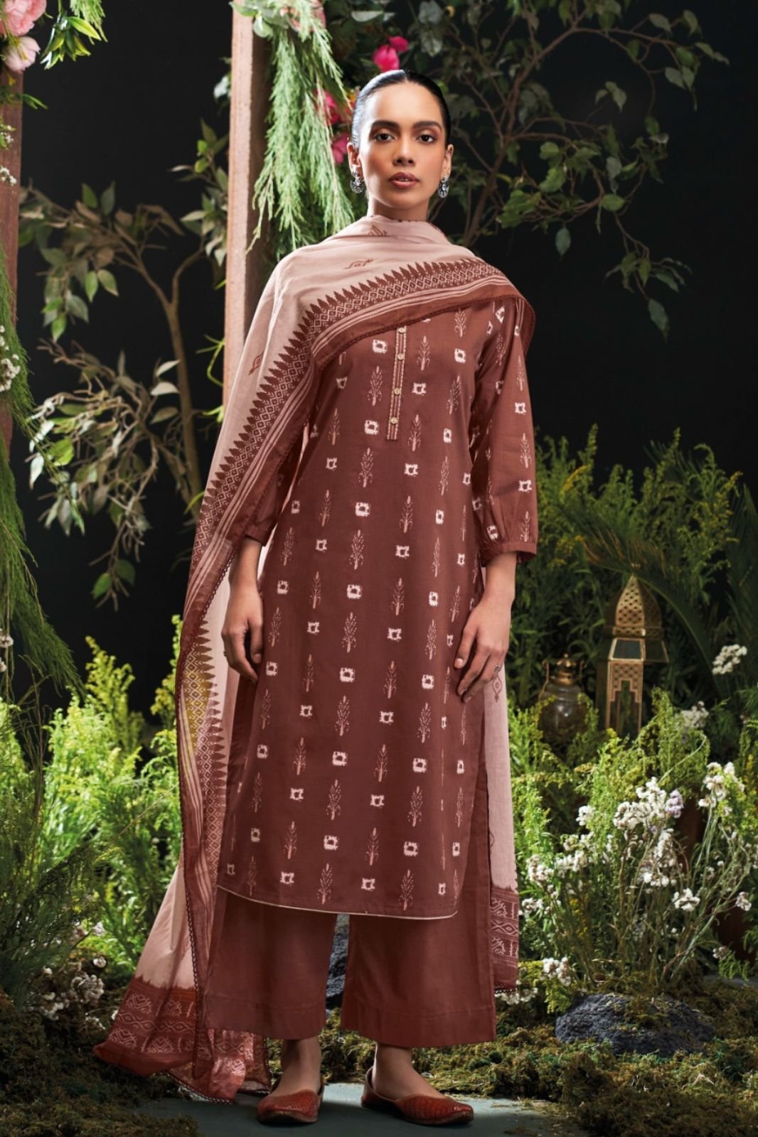 Ganga Fashion Nityasha S4756 Premium Cotton Suit S4756-B