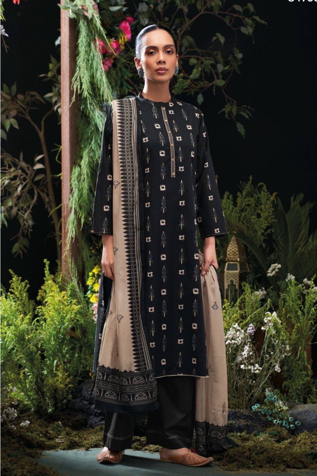 Ganga Fashion Nityasha S4756 Premium Cotton Suit S4756-C