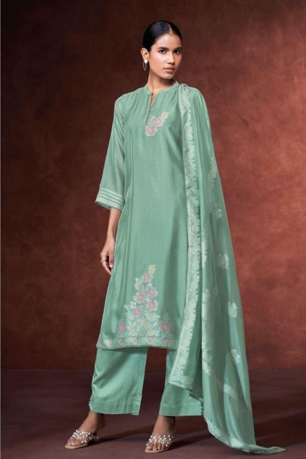Ganga Fashion Phaevi S5035 Silk Ladies Suit S5035-B
