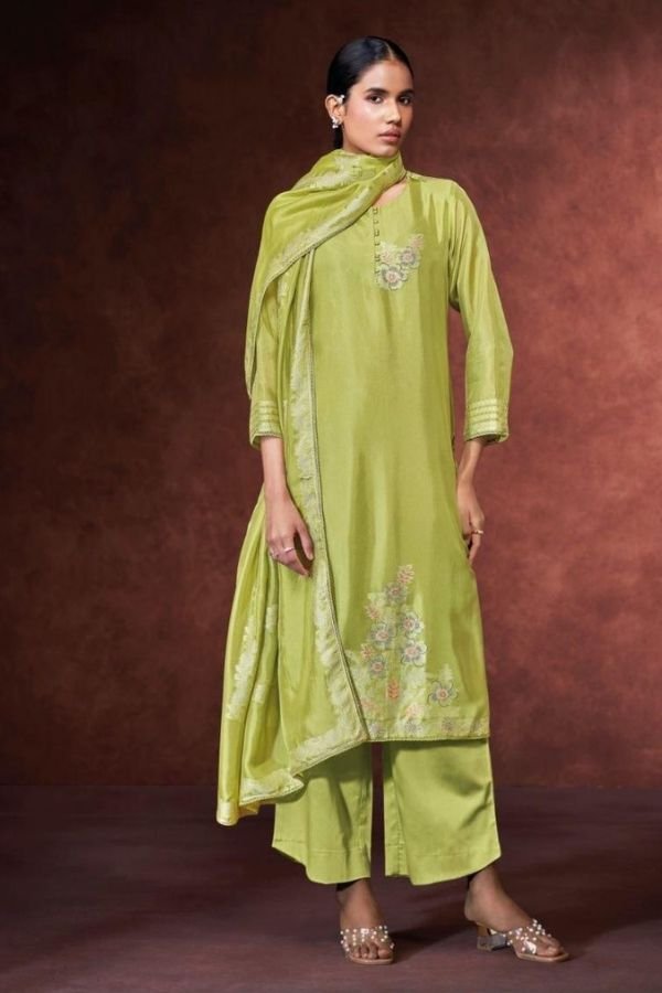 Ganga Fashion Phaevi S5035 Silk Ladies Suit S5035-C