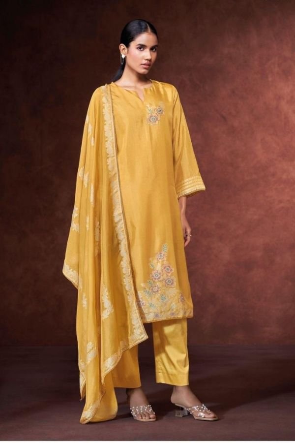 Ganga Fashion Phaevi S5035 Silk Ladies Suit S5035-D