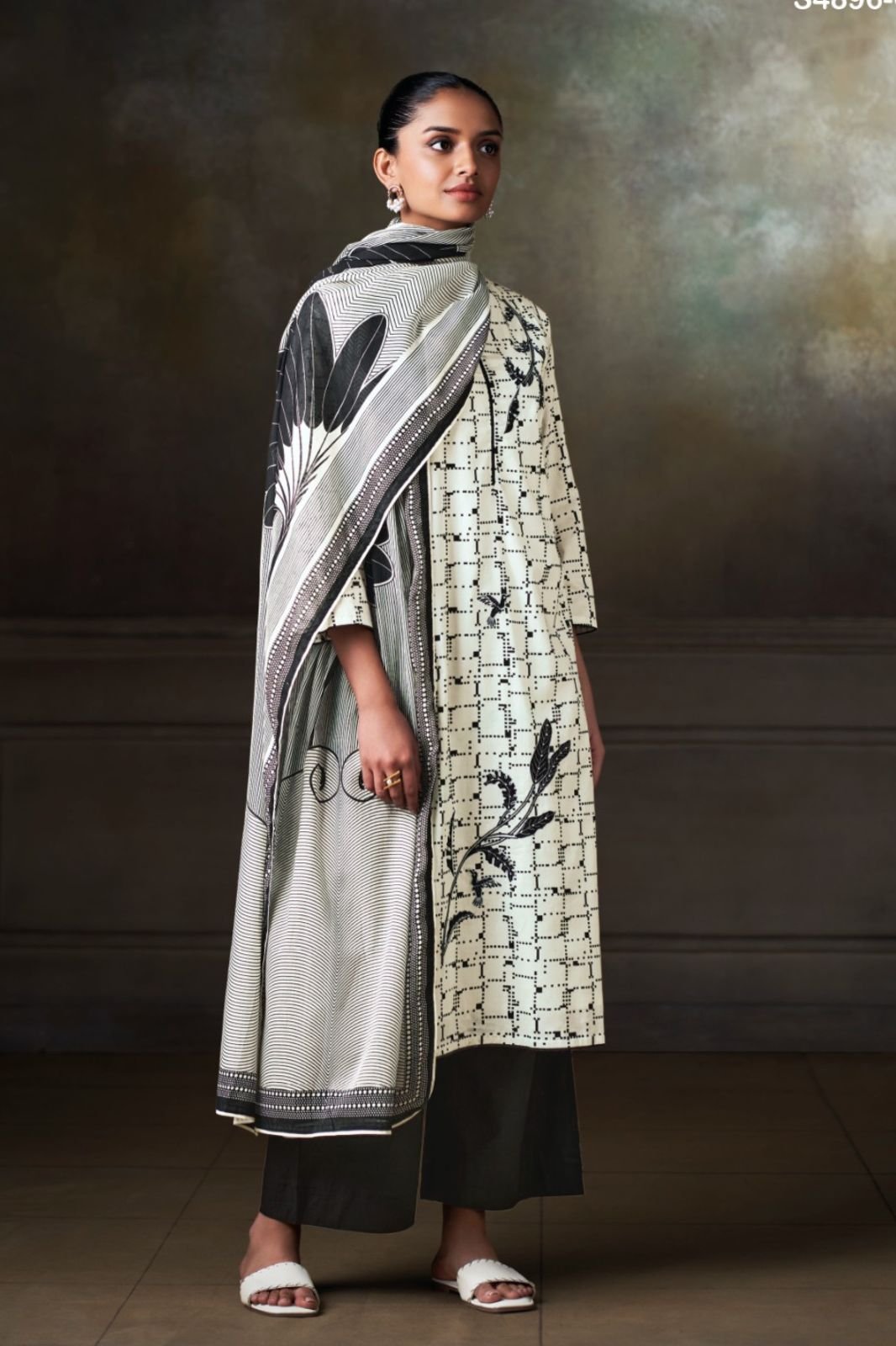 Ganga Fashion Rivena S4896 Premium Cotton Suit S4896-C