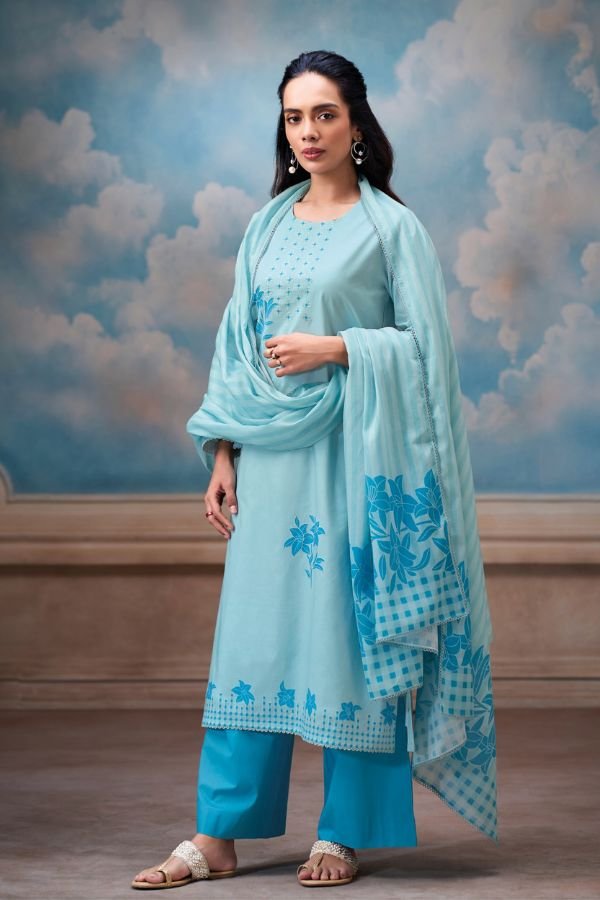 Ganga Fashion Siennae S4830 Premium Cotton Suit S4830-C