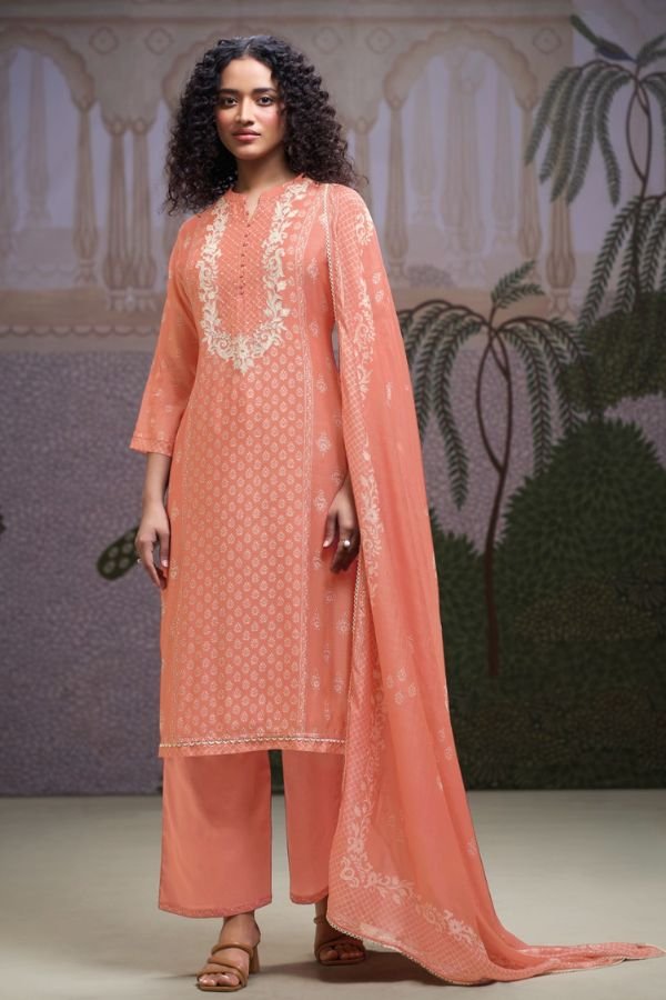 Ganga Fashion Varesha S4820 Premium Cotton Suit S4820-A