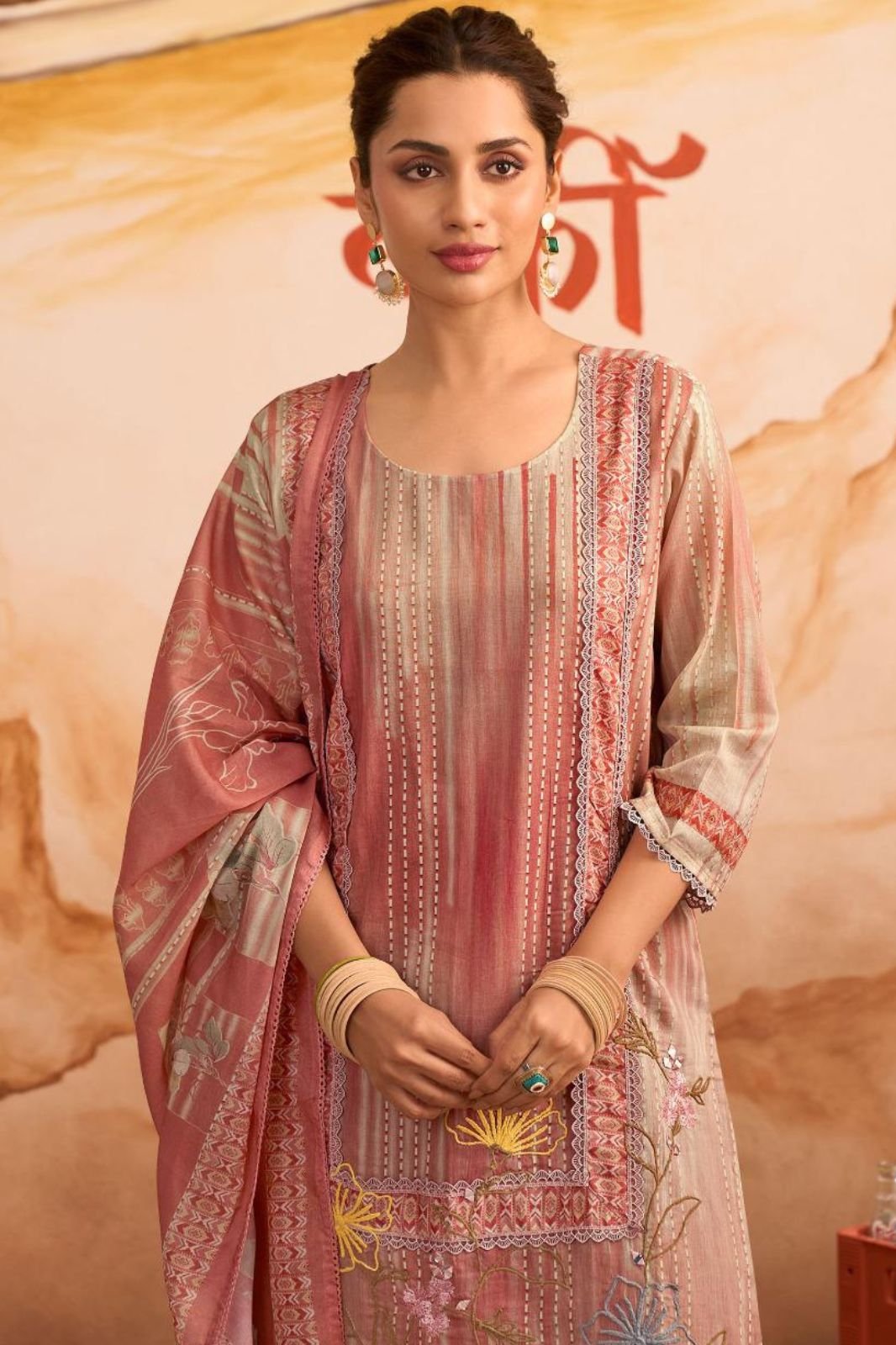 Jay Vijay Prints Aboli 2 Premium Mal Cotton Suit 3281-B