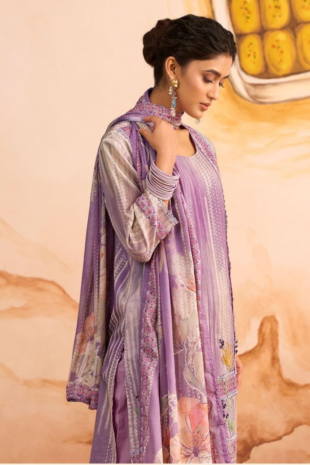 Jay Vijay Prints Aboli 2 Premium Mal Cotton Suit 3281-C