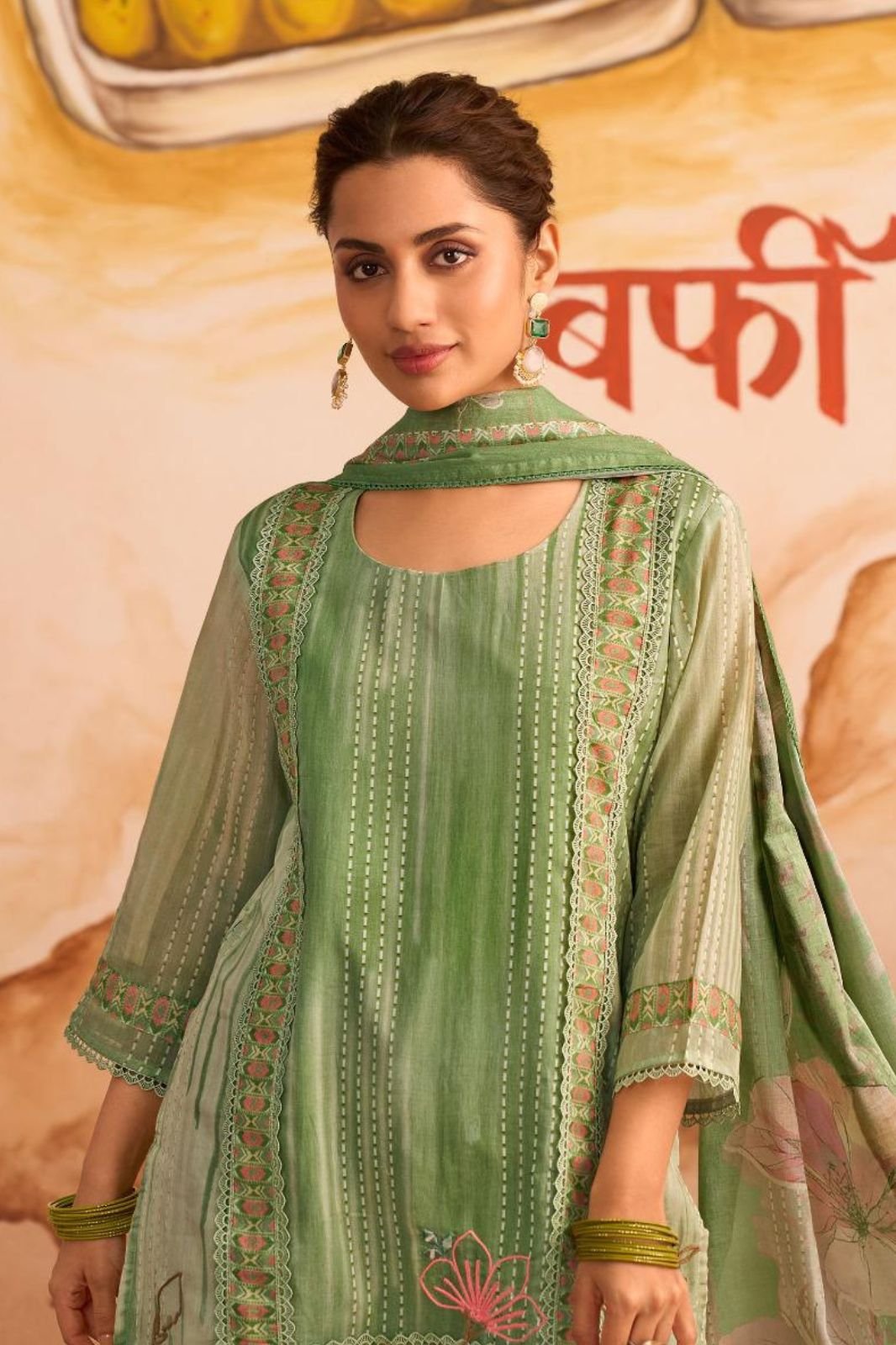 Jay Vijay Prints Aboli 2 Premium Mal Cotton Suit 3281-D