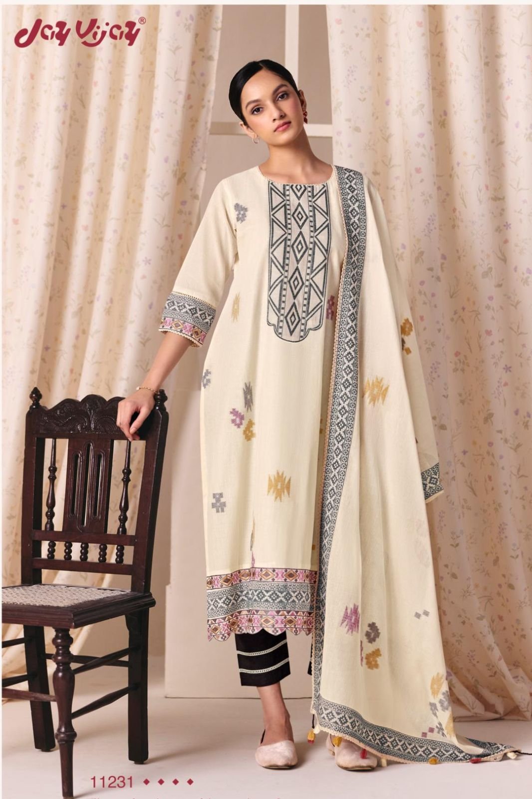 Jay Vijay Prints Classic Vibes Premium Cotton Suit 11231