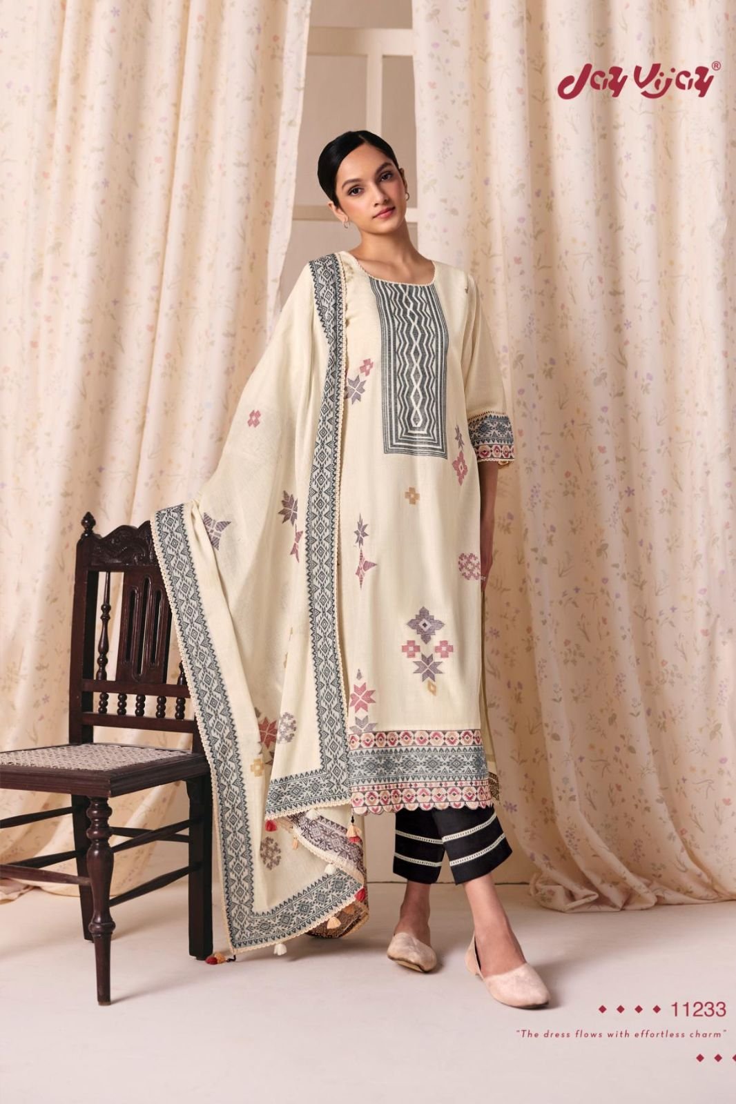 Jay Vijay Prints Classic Vibes Premium Cotton Suit 11233