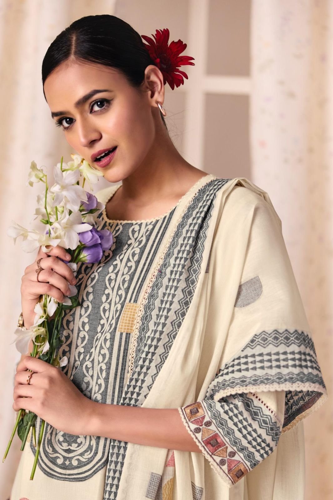 Jay Vijay Prints Classic Vibes Premium Cotton Suit 11232