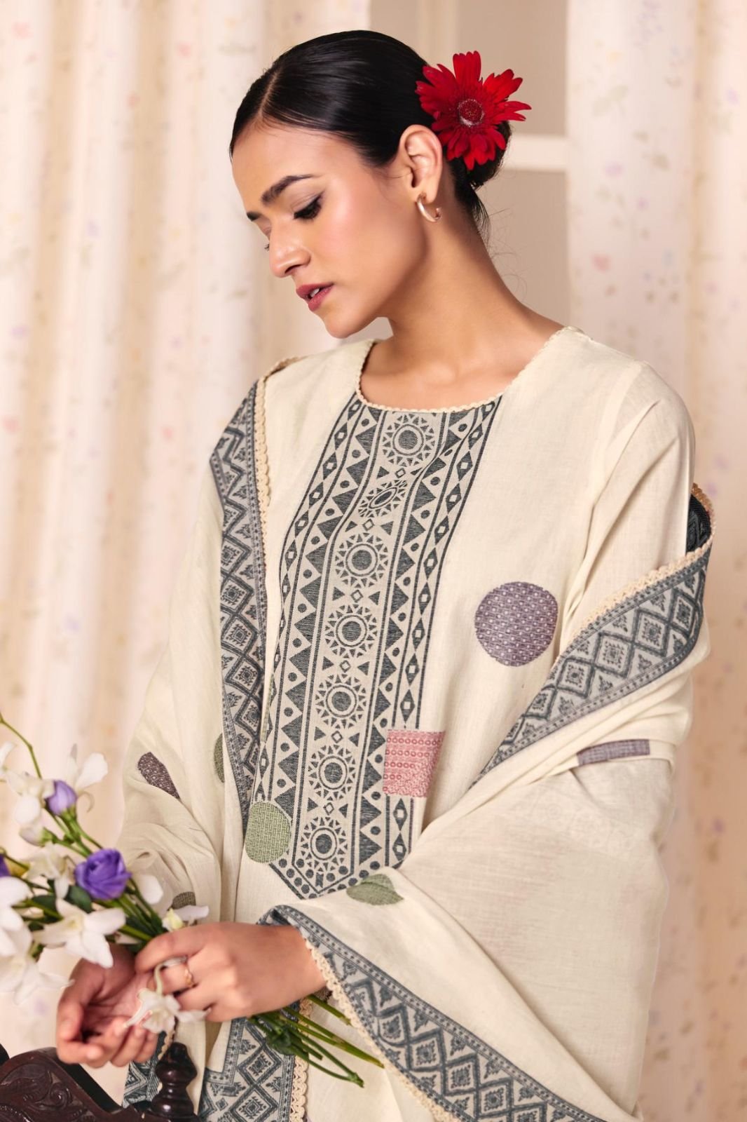 Jay Vijay Prints Classic Vibes Premium Cotton Suit 11234