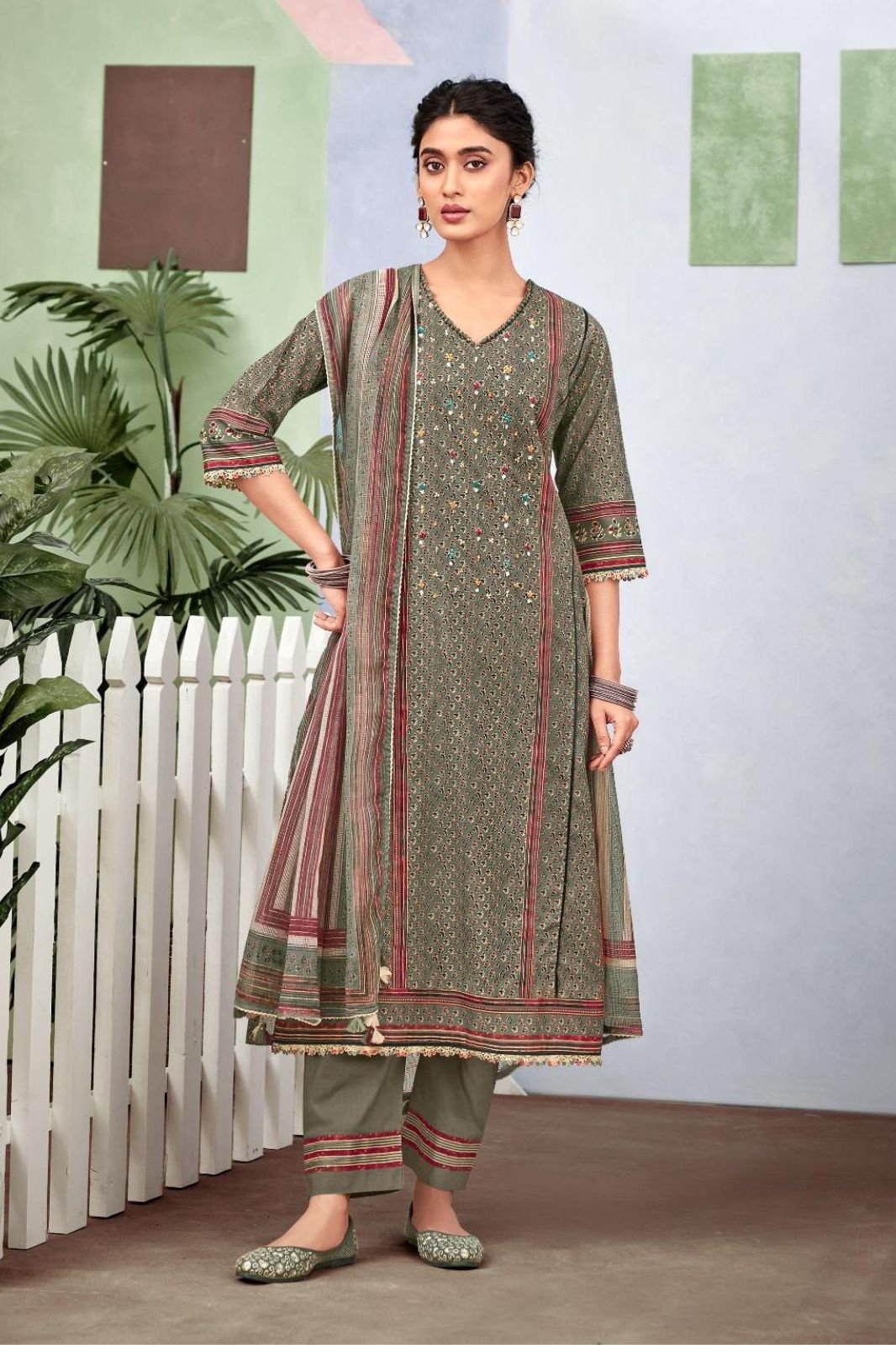 Jay Vijay Prints Dil Daar Premium Cotton Ladies Suit 11116