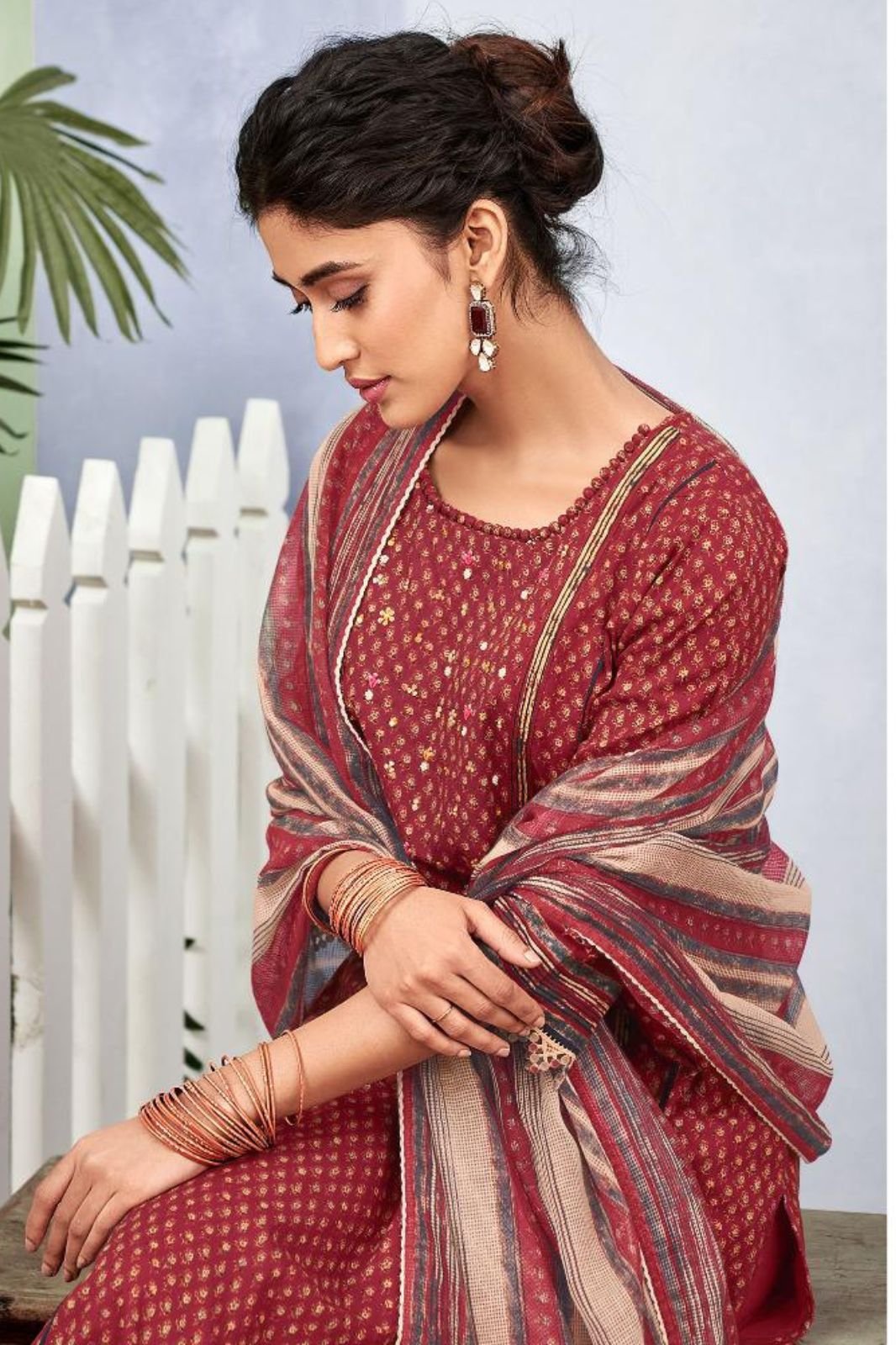 Jay Vijay Prints Dil Daar Premium Cotton Ladies Suit 11114