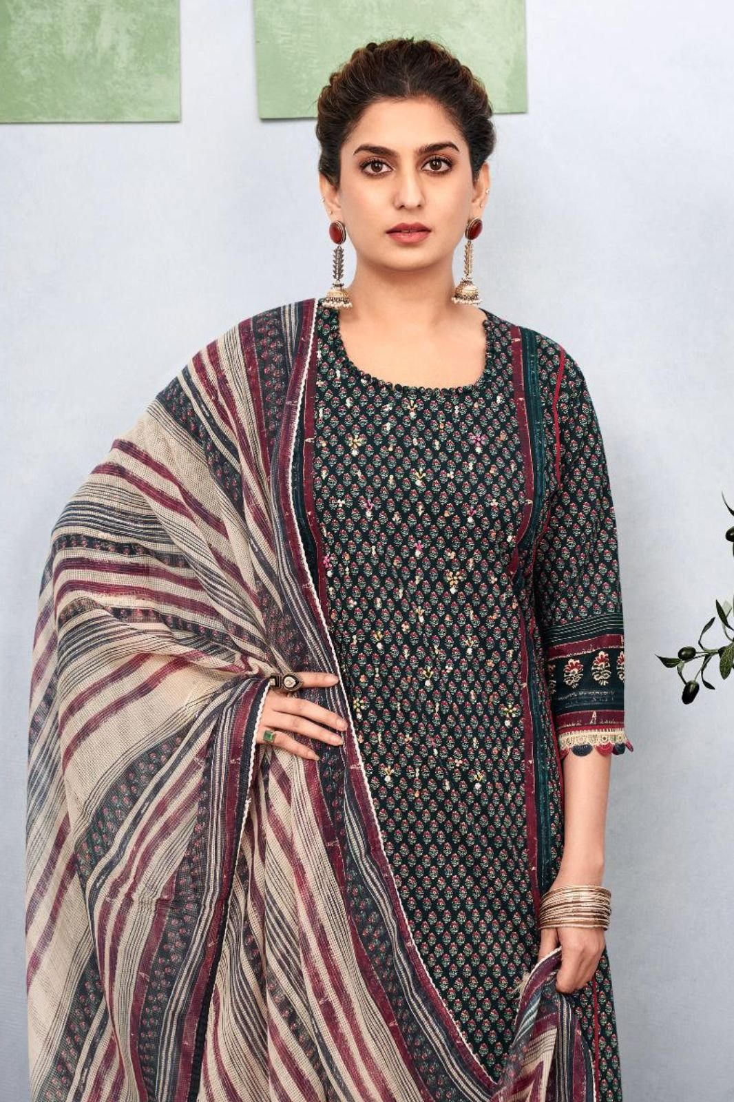 Jay Vijay Prints Dil Daar Premium Cotton Ladies Suit 11115