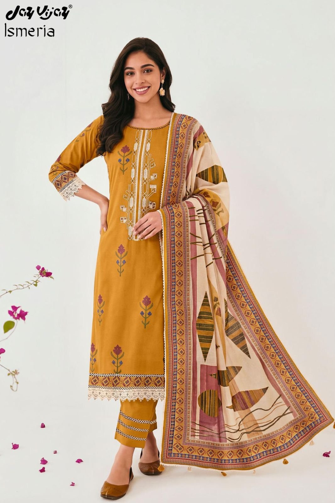 Jay Vijay Prints Ismeria Premium Cotton Suit 3298-A