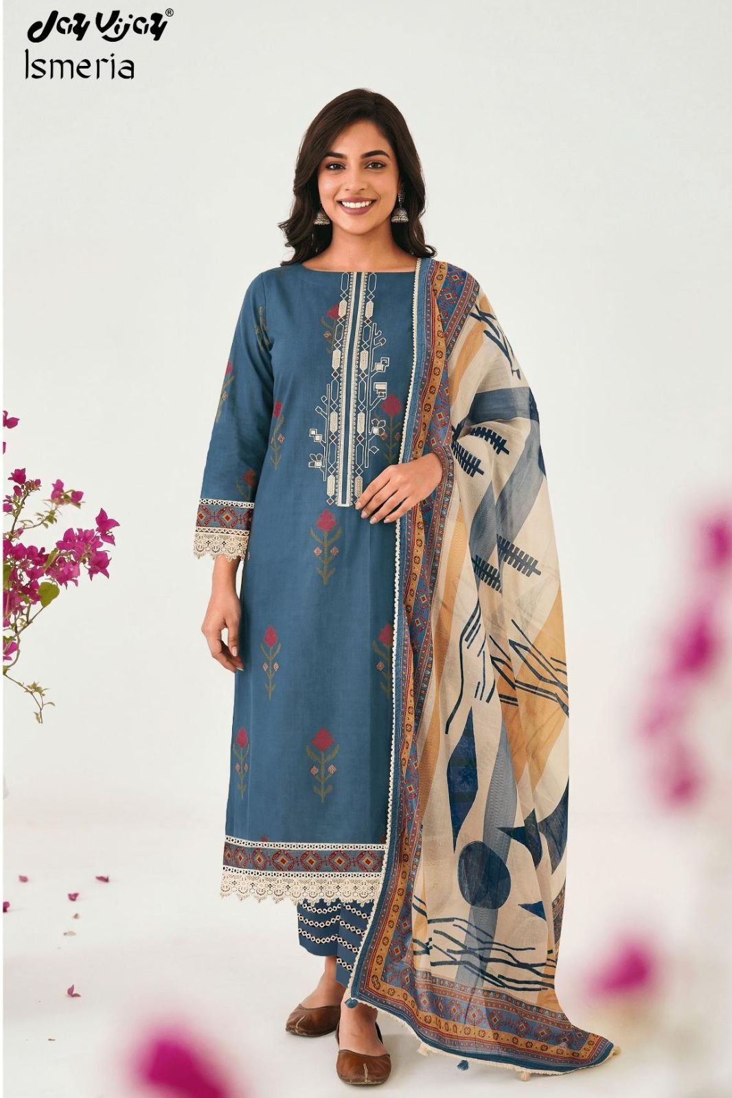 Jay Vijay Prints Ismeria Premium Cotton Suit 3298-B