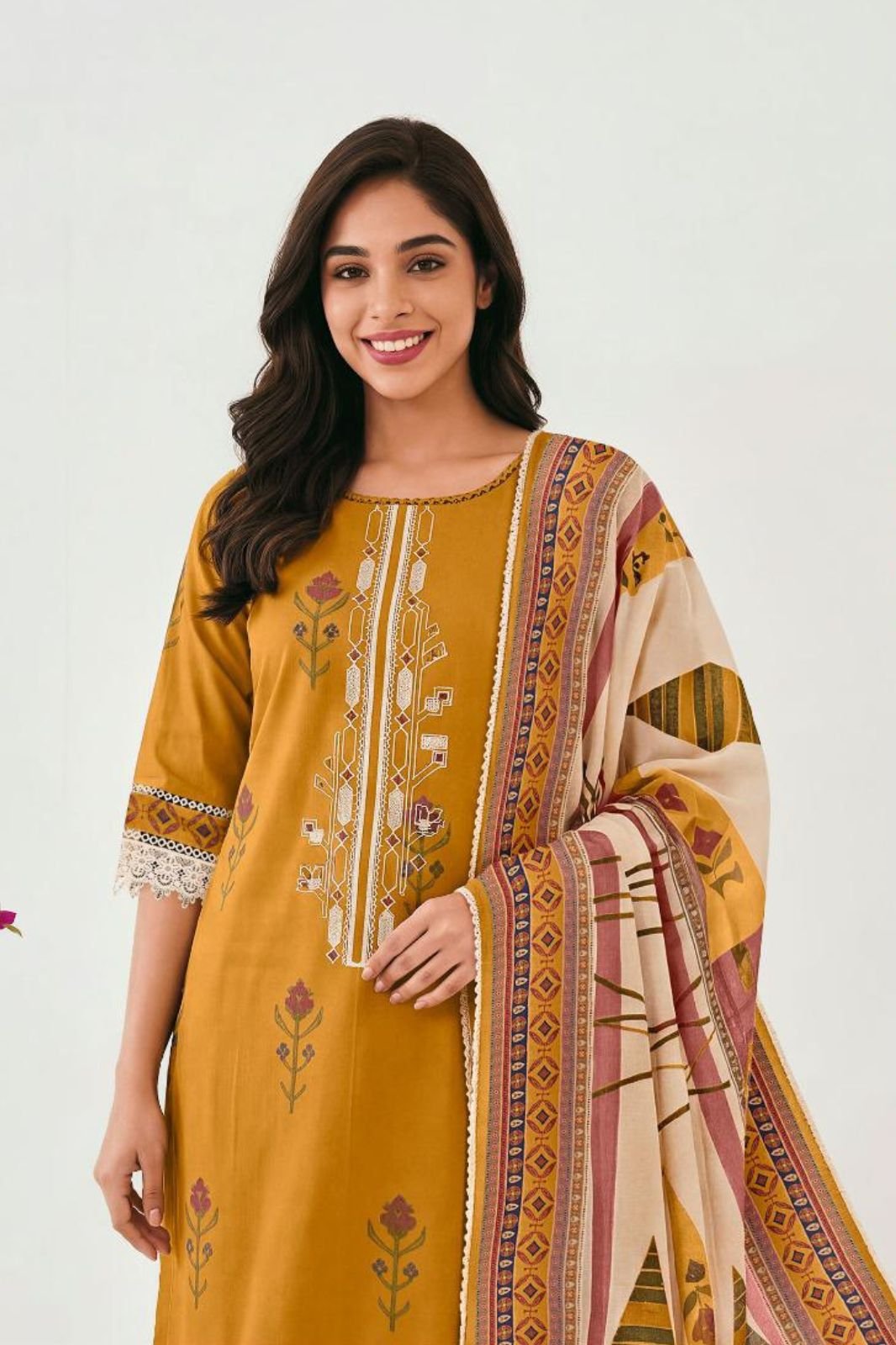 Jay Vijay Prints Ismeria Premium Cotton Suit 3298-A