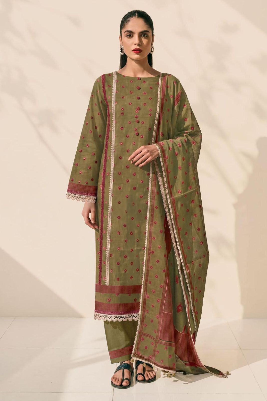 Jay Vijay Prints Soraya Premium Cotton Suit 3300-C