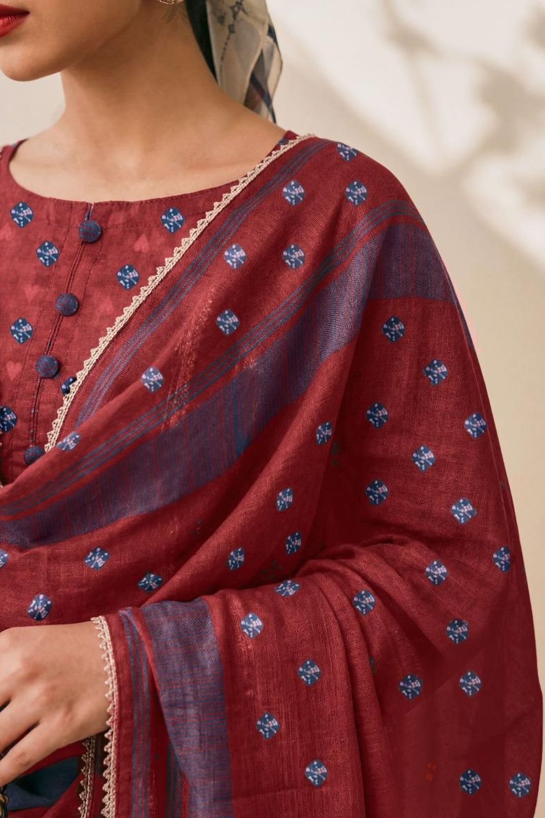 Jay Vijay Prints Soraya Premium Cotton Suit 3300-A