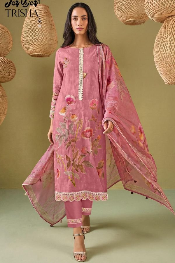 Jay Vijay Prints Trisha Premium Cotton Ladies Suit 3302-C
