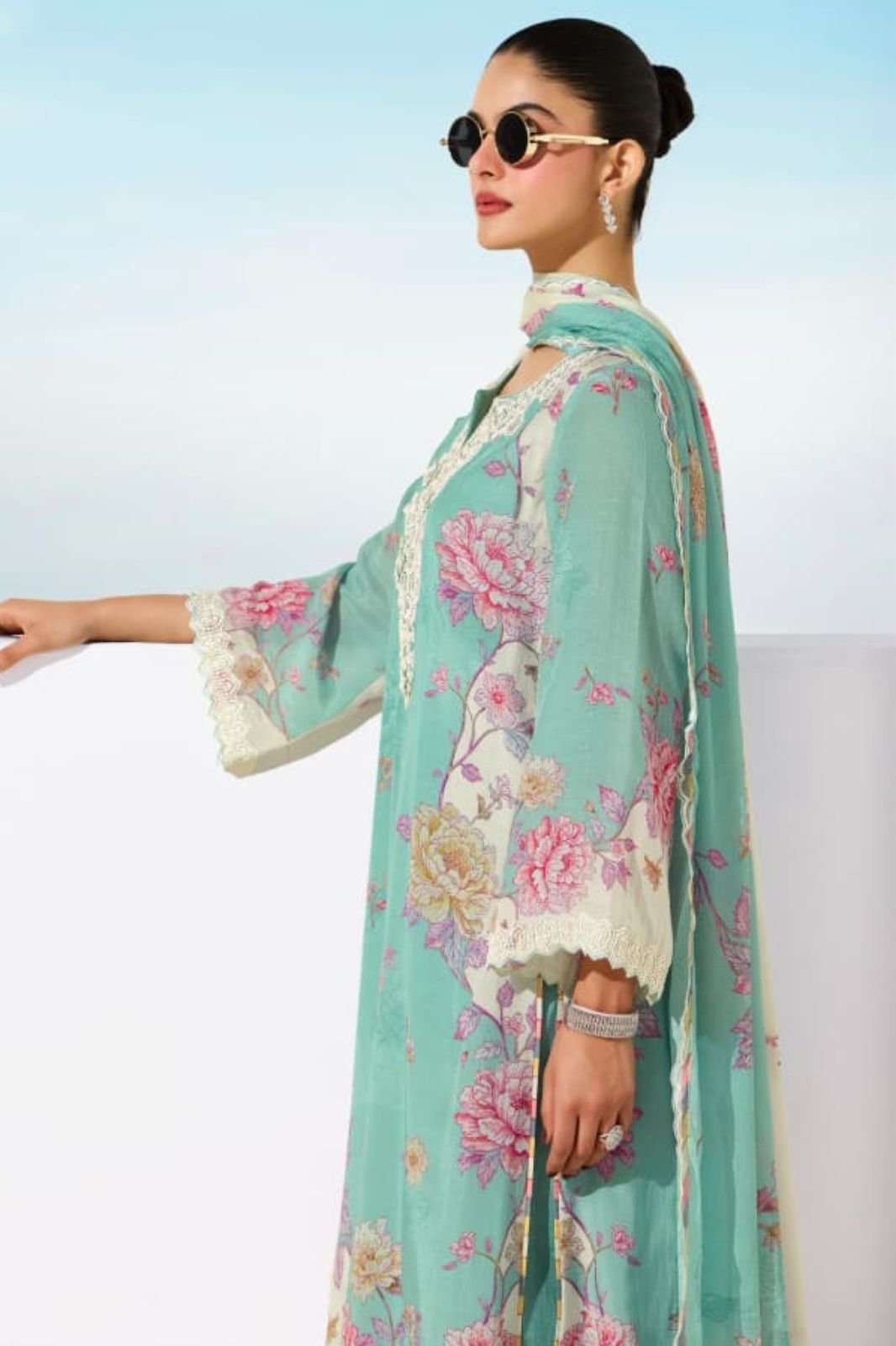 Kimora Fashion Heer Marina Pure Muslin Salwar Suit H-0036