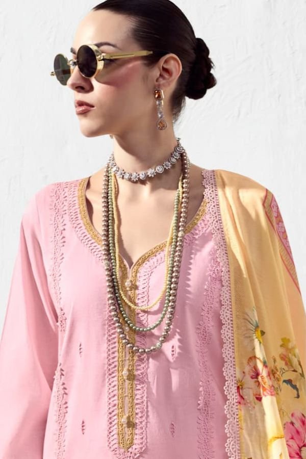 Kimora Fashion Heer Stardom Pure Cotton Lawn Salwar Suit H-0053
