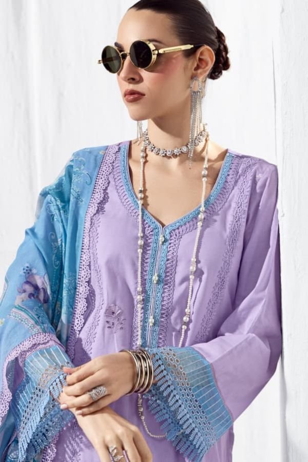 Kimora Fashion Heer Stardom Pure Cotton Lawn Salwar Suit H-0054