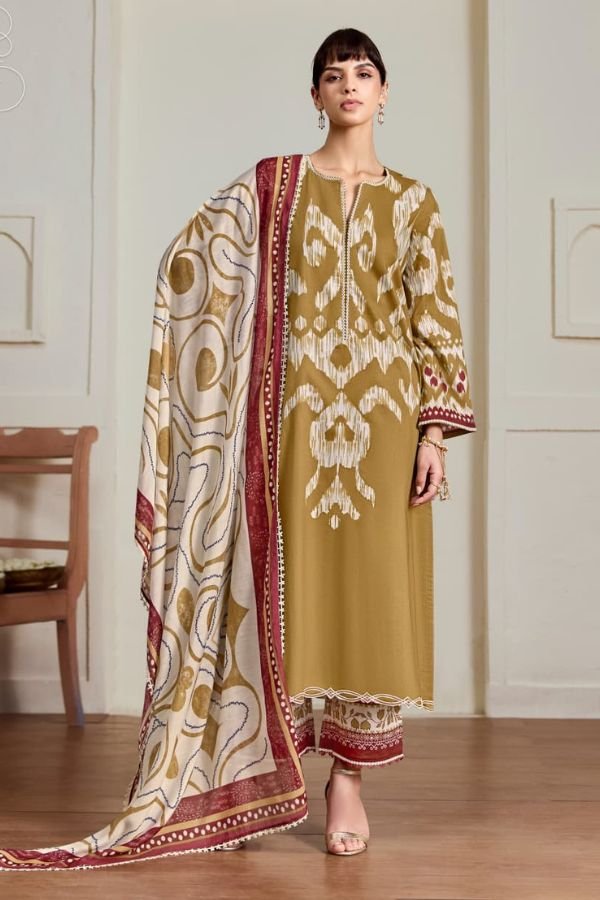 Kimora Fashion Sohni Ikat Pure Cotton Lawn Salwar Suit 843