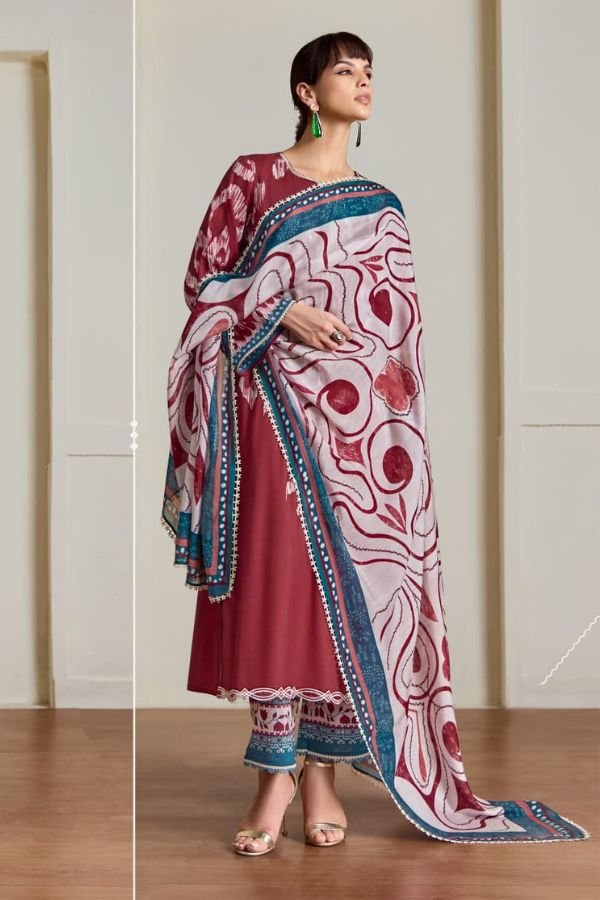 Kimora Fashion Sohni Ikat Pure Cotton Lawn Salwar Suit 844