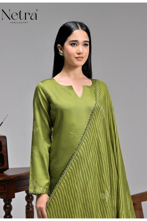 Netra Exclusive Aabha Premium Pure Cotton Ladies Suit NE-C 1231 E