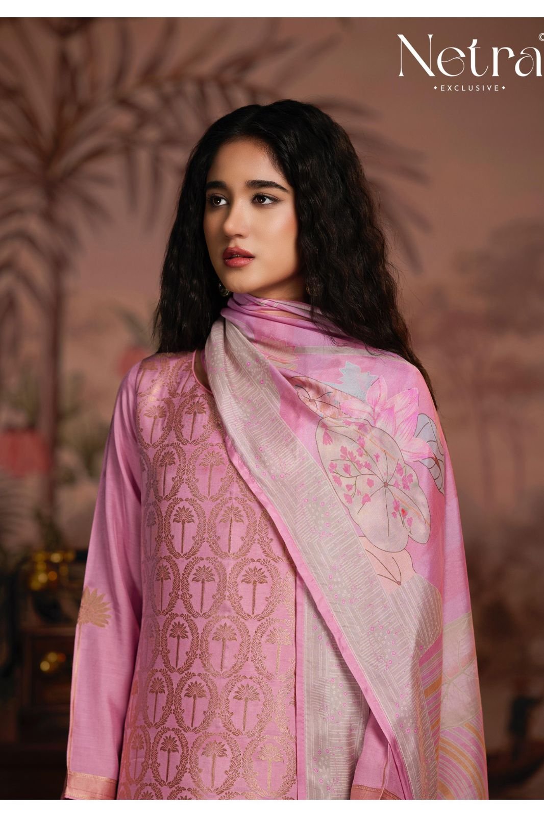 Netra Exclusive Aarna Supreme Pure Muslin Suit NE-C 2161 E