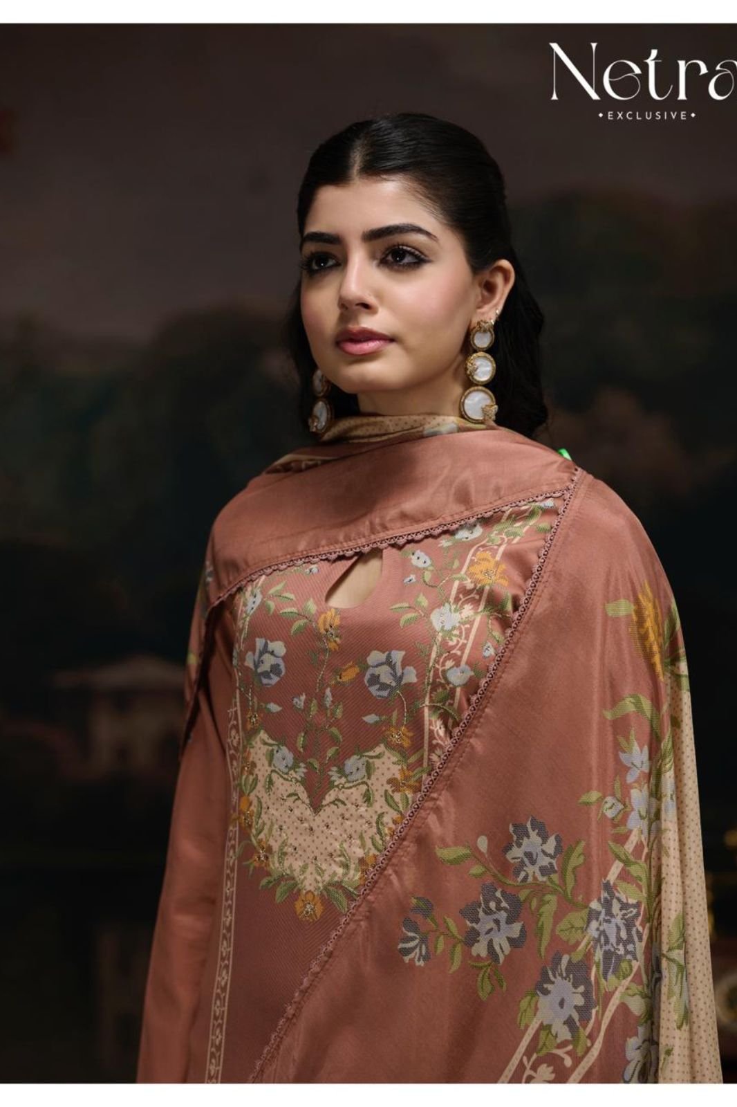 Netra Exclusive Kristi Pure Cotton Ladies Suit NE-C 2145 A