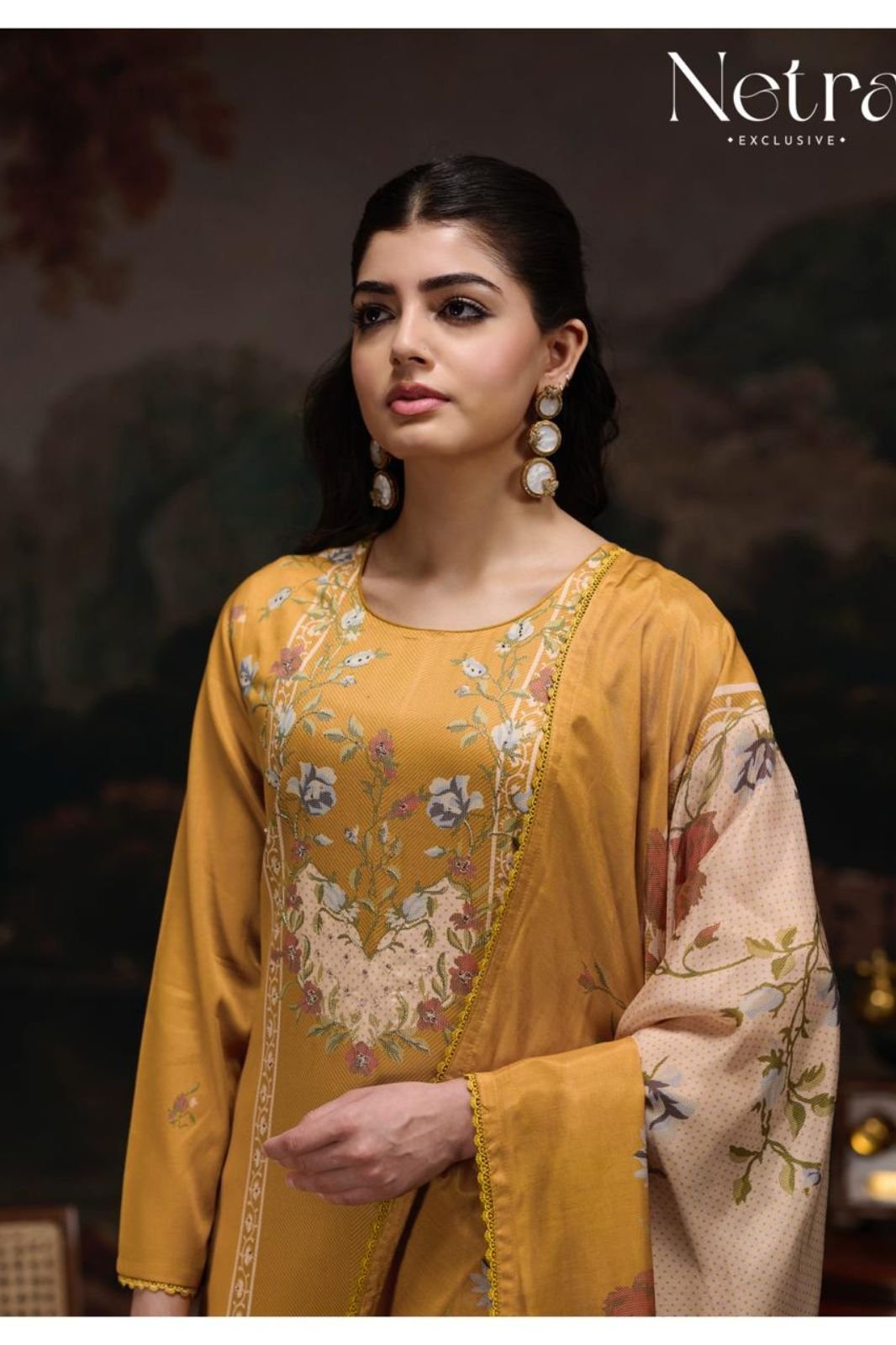 Netra Exclusive Kristi Pure Cotton Ladies Suit NE-C 2145 D