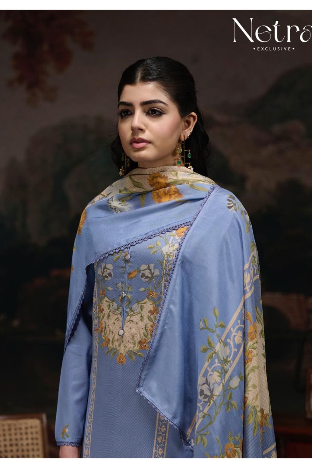 Netra Exclusive Kristi Pure Cotton Ladies Suit NE-C 2145 E