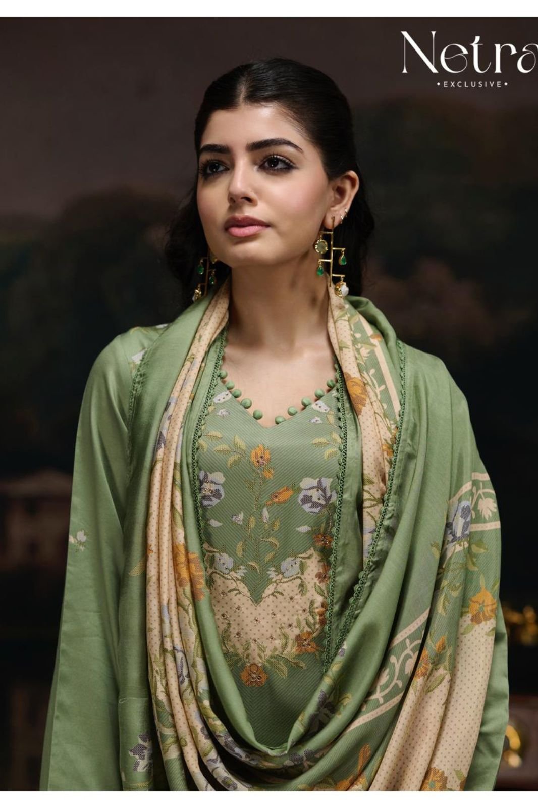 Netra Exclusive Kristi Pure Cotton Ladies Suit NE-C 2145 F