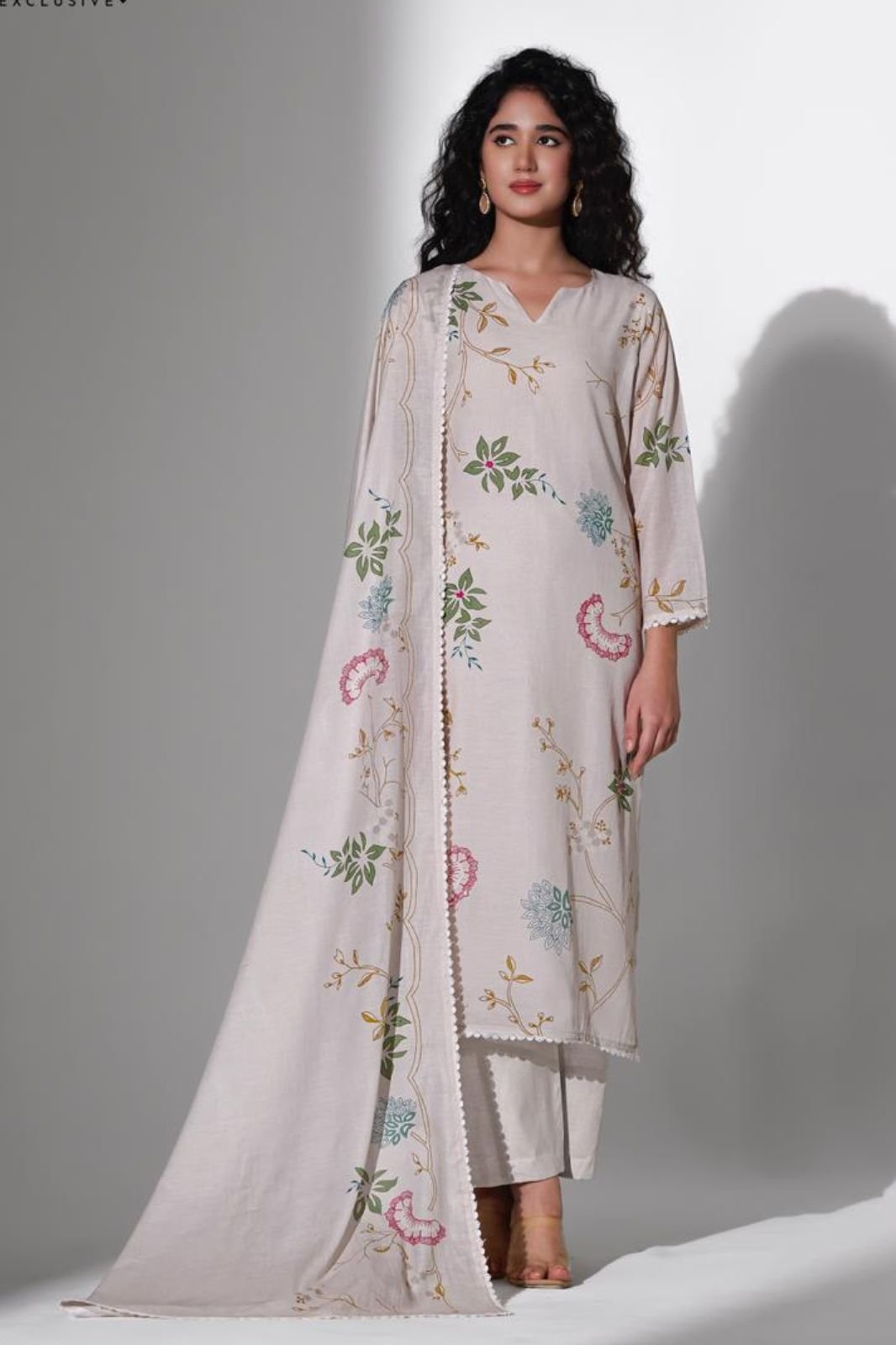 Netra Exclusive Nirvi Pure Banarasi Mul Suit NE-C 2146 B