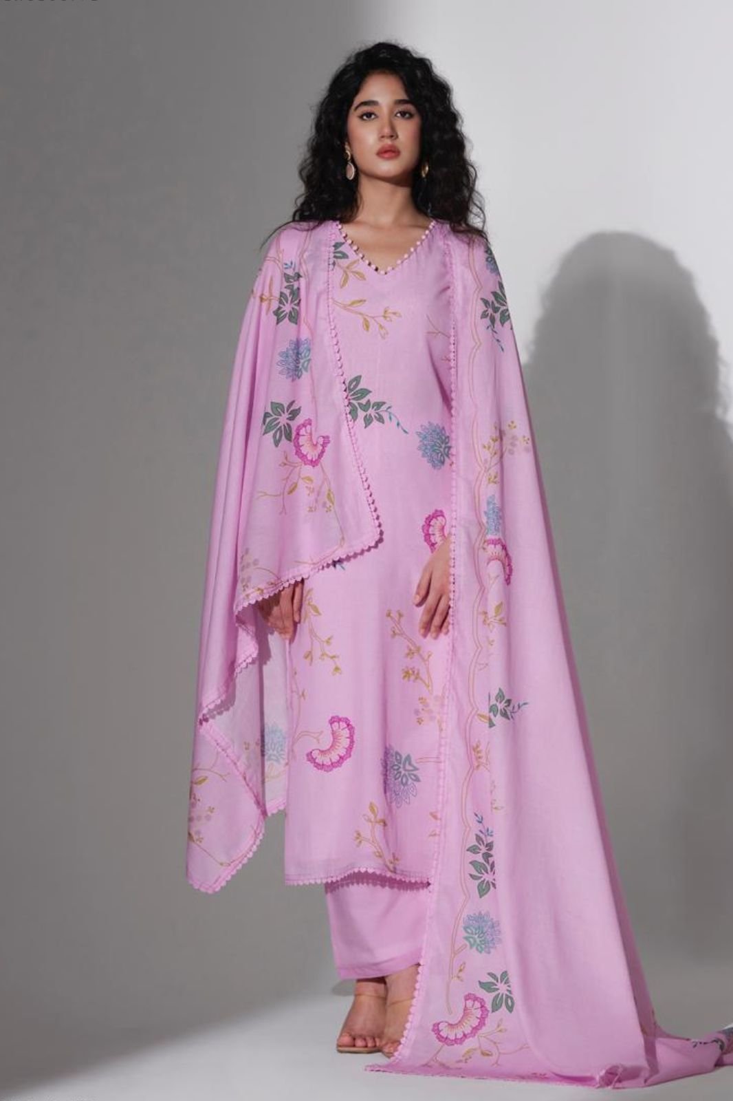 Netra Exclusive Nirvi Pure Banarasi Mul Suit NE-C 2146 D
