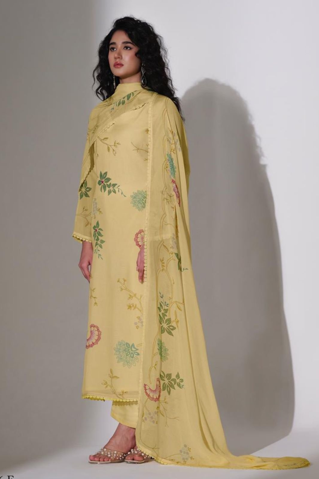 Netra Exclusive Nirvi Pure Banarasi Mul Suit NE-C 2146 E