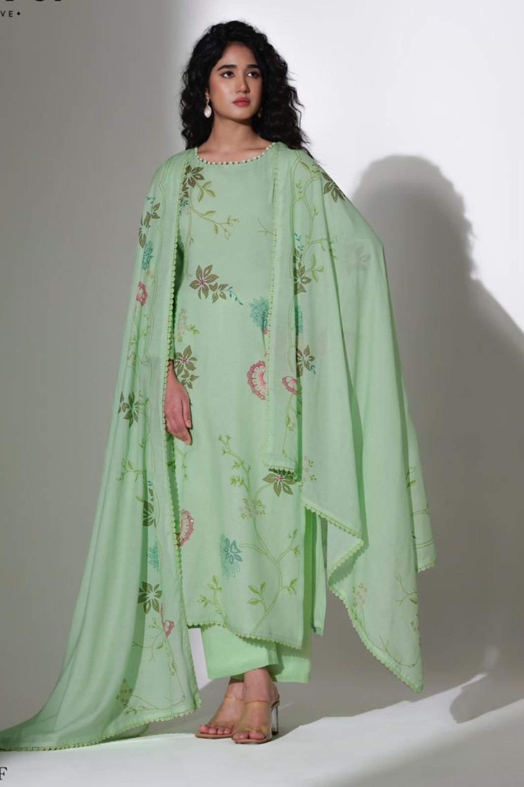 Netra Exclusive Nirvi Pure Banarasi Mul Suit NE-C 2146 F