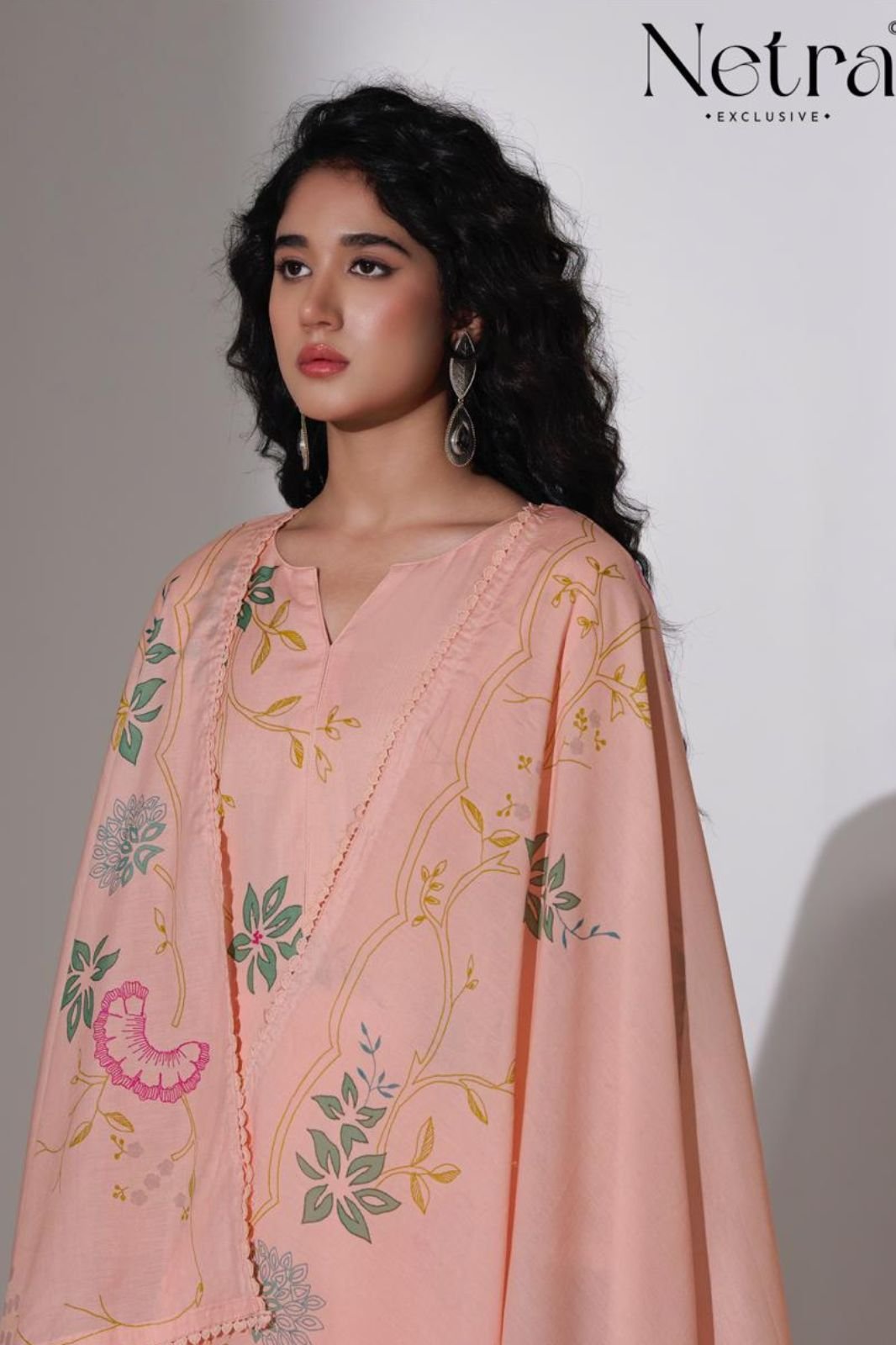 Netra Exclusive Nirvi Pure Banarasi Mul Suit NE-C 2146 A